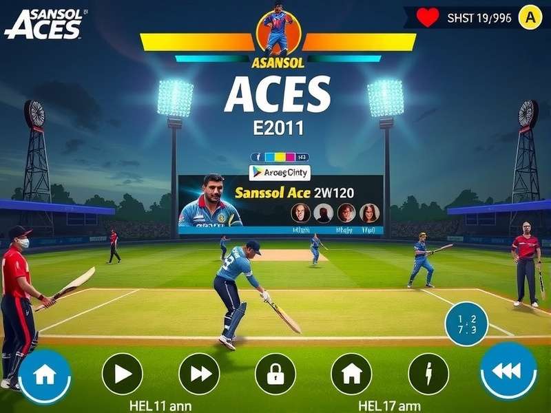 Asansol Aces Gameplay Screenshot